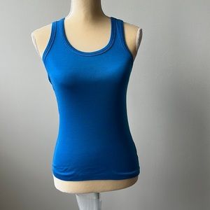 Ralph Lauren Sport Aegean Blue Tank Women’s Cotton Size Medium